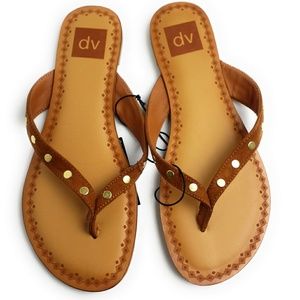 DV Bel Womens Embellished Sandals Flats NEW w Tags